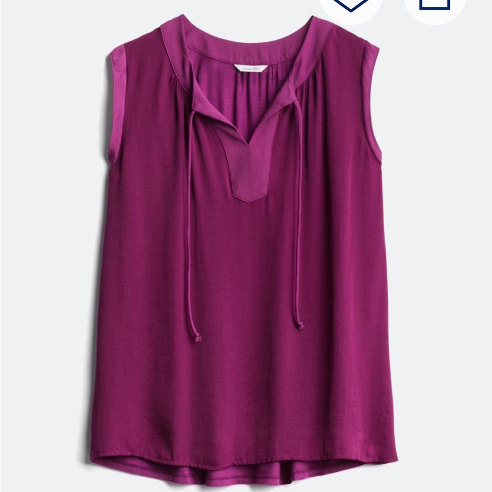 Juni Mixed Material Top